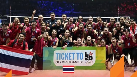 Thái Lan hạ Trung Quốc nghẹt thở, vô địch châu Á & giành vé Olympic 2028